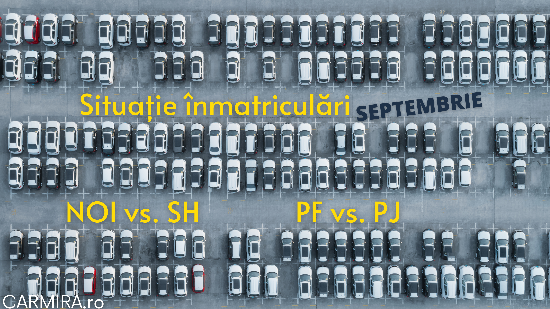 Vânzări autoturisme în Septembrie 2020