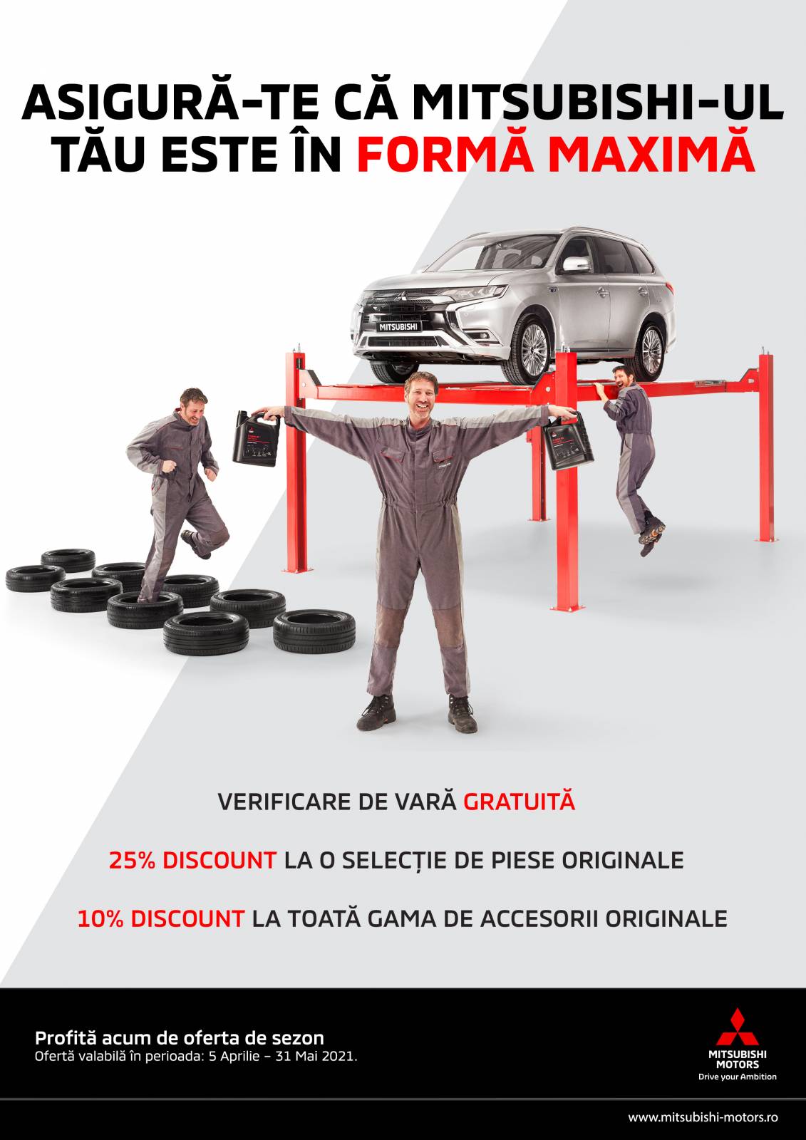 OFERTA DE SEZON PENTRU MASINA TA MITSUBISHI